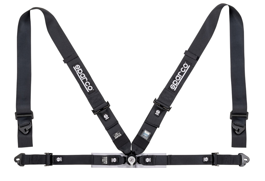 Sparco Belt 4Pt 3in Competition Harness - Black