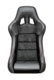 Sparco Seat QRT-C Performance Carbon Black Leather/Red Stitching