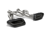 Akrapovic 14-17 McLaren 650S/650S Spyder Slip-On Line (Titanium) with Carbon Tips