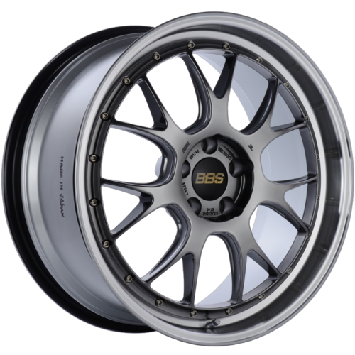 BBS LM-R 329 20x9.5 5x114.3 ET40 CB66 Diamond Black Center Diamond Cut Lip Wheel