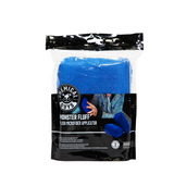 Chemical Guys Monster Fluff Plush Microfiber Applicator - 3in x 5in x 2in - Blue - 2 Pack