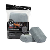 Chemical Guys Workhorse Premium Microfiber Applicator - 5in x 3in x 1.5in - Gray - 2 Pack