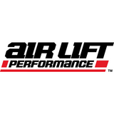 Air Lift 2.5 Gal Alum Air Tank - (4) 1/4in Face Ports & 1/4in Drain Port - 20in L X 6in D - Polished