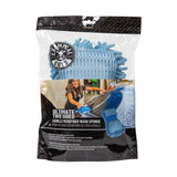 Chemical Guys Ultimate Two Sided Chenille Microfiber Wash Sponge - Blue