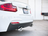aFe MACHForce XP 3in to 2.5in 304 SS Axle-Back Exhaust with Polished Tips BMW M235i