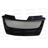 Seibon TD-STYLE CARBON FIBER FRONT GRILLE FOR 2006-2009 VOLKSWAGEN GOLF GTI (EMBLEM SHAVED)