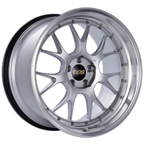 BBS LM-R 330 20x11 5x114.3 ET20 CB66 Diamond Silver Center Diamond Cut Lip Wheel