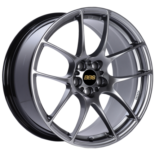 BBS RF 520 18x9 5x100 ET45 Diamond Black Wheel -70mm PFS/Clip Required