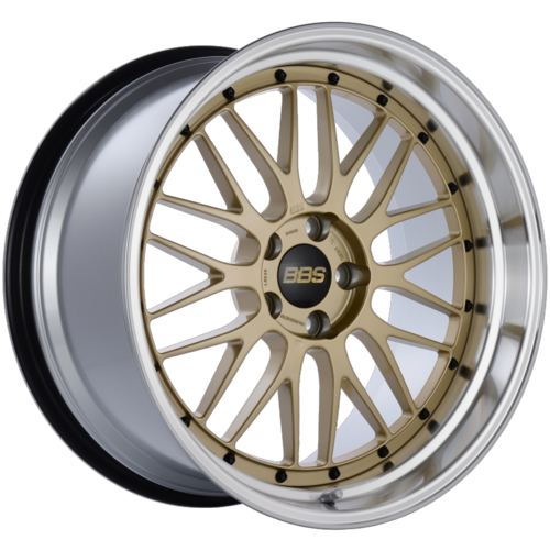 BBS LM 239 20x10.5 5x114.3 ET20 CB66 Gold Center Diamond Cut Lip Wheel