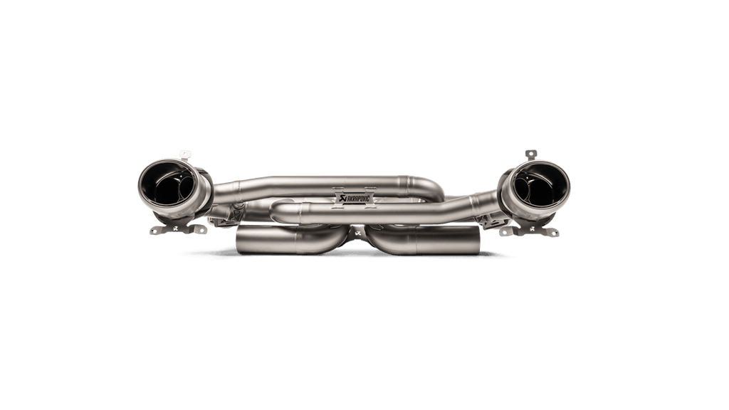 Akrapovic PORSCHE 911 CARRERA / S /4 / 4S / CABRIOLET (992) Slip-On Race Line (Titanium).