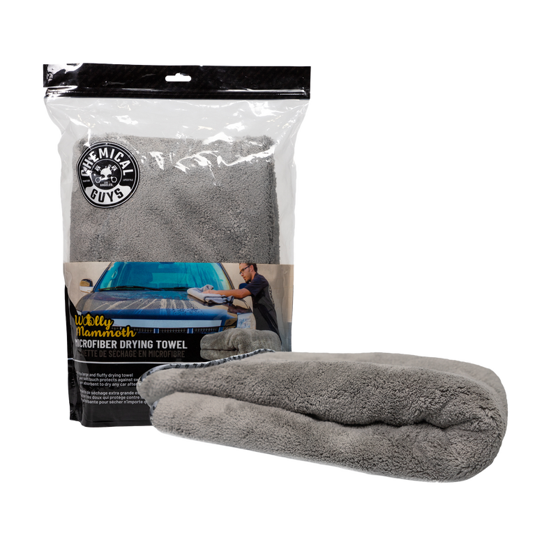 Chemical Guys Woolly Mammoth Microfiber Dryer Towel - 36in x 25in