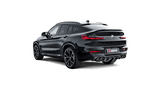 Akrapovic 19-20 BMW X4 M (F98) Slip-On Line (Titanium) with Carbon Tips