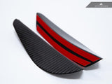 AUTOTECKNIC FRONT BUMPER CARBON FIBER CANARDS - E9X M3