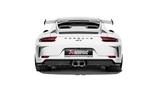 Akrapovic 2018 Porsche 911 GT3 (991.2) Slip-On Race Line (Titanium) with Titanium Tail Pipe Set