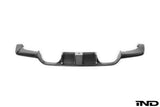 Kohlenstoff F8X M3 / M4 Carbon Rear Diffuser + LED Brake Lamp