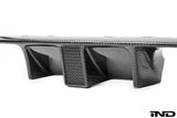 Kohlenstoff F8X M3 / M4 Carbon Rear Diffuser + LED Brake Lamp