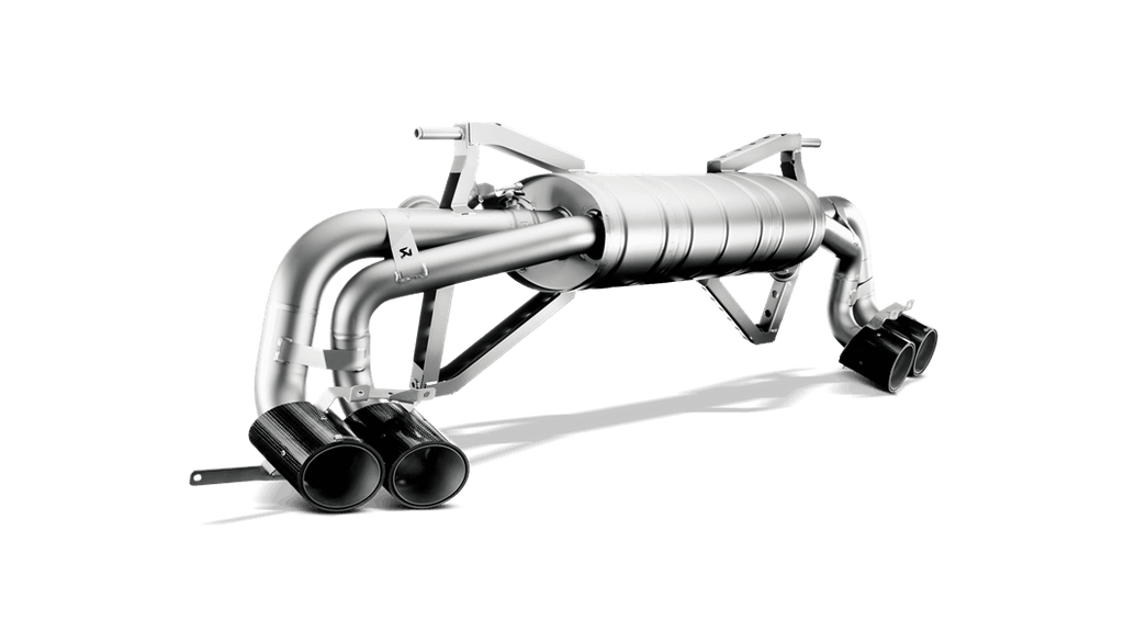 Akrapovic Lamborghini Gallardo LP 550-2 Coupe Slip-On Line (Titanium) with Carbon Tips