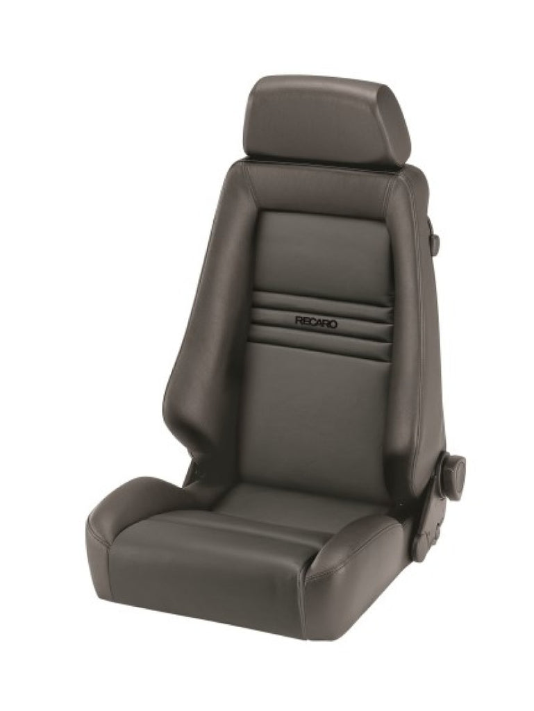 Recaro Specialist S Seat - Medium Grey Leather/Medium Grey Leather