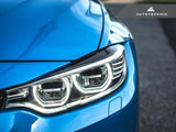 AutoTecknic Carbon Fiber Headlight Covers - F32/F33/F36 4-Series | F80 M3 | F82/ F83 M4