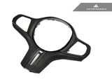 AUTOTECKNIC CARBON ALCANTARA STEERING WHEEL TRIM - F97 X3M | F98 X4M