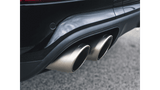Akrapovic Porsche Cayenne V6 (536) Evolution Line Cat Back (Titanium) with Titanium Tips