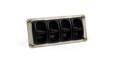 Air Lift 4-Way Manual Control System 100% Duty 1/4in Line 4 Gal. Tank.