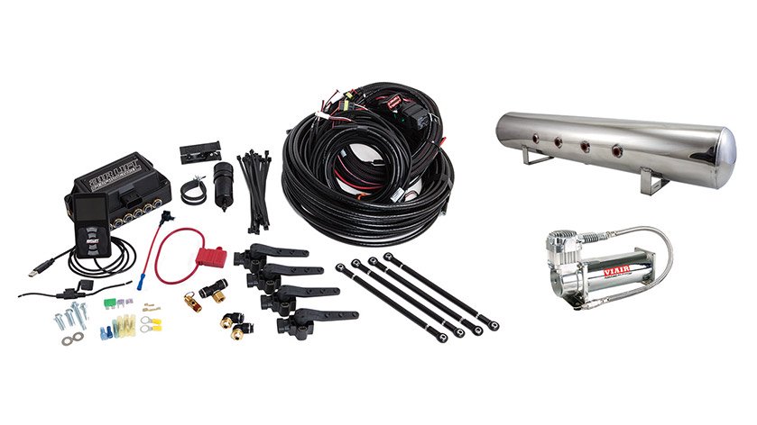 Air Lift Performance 3H (3/8″ AIR LINE, 5 GALLON POLISHED TANK, VIAIR 444C COMPRESSOR)