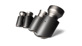 Akrapovic 19-20 BMW X4 M (F98) Slip-On Line (Titanium) with Carbon Tips