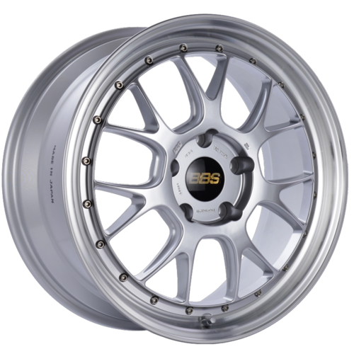 BBS LM-R 309 19x8.5 5x130 ET55 CB71.6 Diamond Silver Center Diamond Cut Lip Wheel