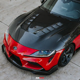 Seibon Toyota GR Supra TV-Style Carbon Fiber Hood
