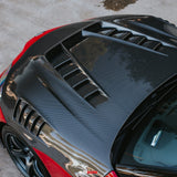 Seibon Toyota GR Supra TV-Style Carbon Fiber Hood