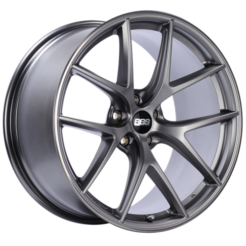 BBS CI-R 0501 20x10 5x112 ET25 Platinum Silver Polished Rim Protector Wheel -82mm PFS/Clip Required