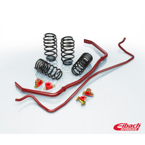 Eibach PRO-PLUS Kit (Pro-Kit Springs & Sway Bars) for 11/98-05 Volkswagen Jetta MKIV 1MX 4cyl (excludes wagon)
