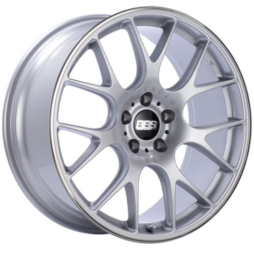 BBS CH-R 100 20x9 5x120 ET24 Brilliant Silver Polished Rim Protector Wheel -82mm PFS/Clip Required