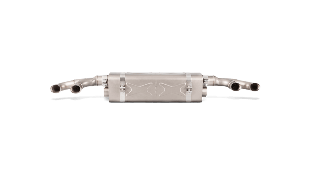 Akrapovic PORSCHE 911 TURBO / TURBO S (991.2) Slip-On Line (Titanium)