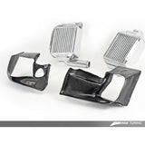 AWE Tuning Audi 2.7T Performance Intercooler Kit - w/Carbon Fiber Shrouds