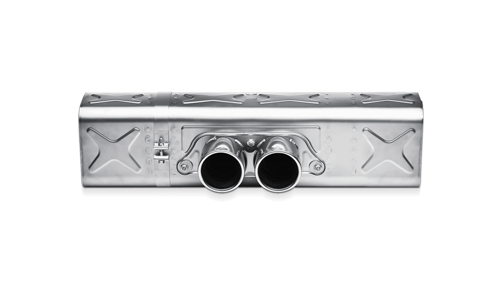 Akrapovic 14-17 Porsche 911 GT3 (991) Slip-On Line (Titanium) with Titanium Tips