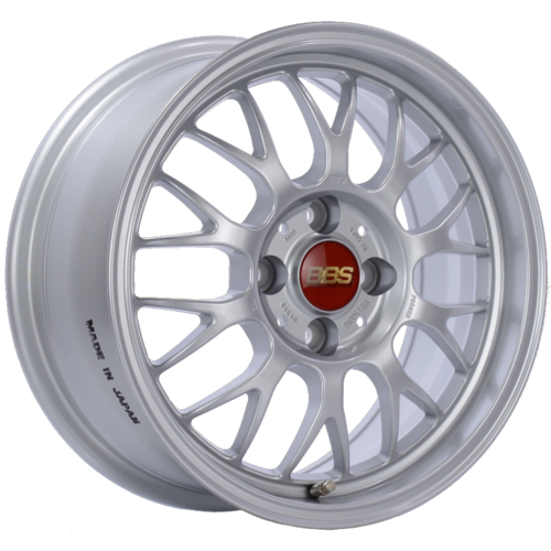 BBS RG-F 359 15x7 4x100 ET33 Sport Silver Wheel -70mm PFS/Clip Required