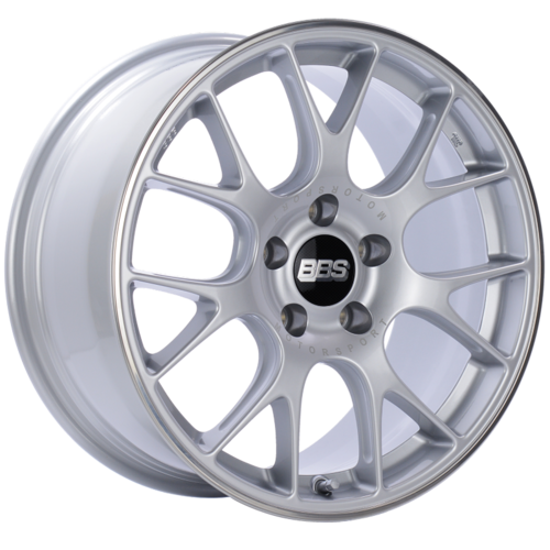 BBS CH-R 139 18x8.5 5x112 ET47 Brilliant Silver Polished Rim Protector Wheel -82mm PFS/Clip Required