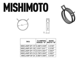 Mishimoto Spring Clamp 0.55in - 0.61in (14mm - 15.5mm)