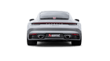 Akrapovic PORSCHE 911 CARRERA / S /4 / 4S / CABRIOLET (992) Slip-On Race Line (Titanium).