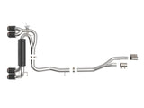 aFe MACHForce XP Exhaust Cat-Back  - Audi S3 - Carbon Tips