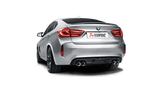 Akrapovic 15-17 BMW X5M/X6M (F85/F86) Rear Carbon Fiber Diffuser - Matte