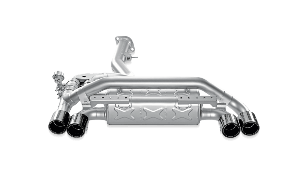 Akrapovic 11-12 BMW 1 Series M Coupe (E82) Slip-On Line (Titanium) w/ Carbon Tips