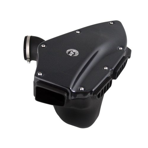 aFe POWER Magnum FORCE Stage-2 Si Cold Air Intake System - Carbon Fiber Look Trim w/Pro DRY S Filter Media BMW 3-Series (E9X) 06-13 L6-3.0L (Non Turbo) N52/N53