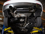 aFe MACH ForceXP 3IN to 2.5IN 304SS Cat-Back Exhaust System w/ Black Tips BMW M235i (F22/23)