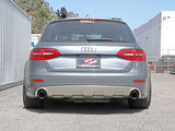 afe MACH Force-Xp Audi Allroad 3 IN to 2-1/2 IN 304 Stainless Steel Axle-Back Exhaust System with Black Tips