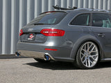 afe MACH Force-Xp Audi Allroad 3 IN to 2-1/2 IN 304 Stainless Steel Axle-Back Exhaust System with Blue Flame Tips