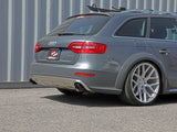 afe MACH Force-Xp 13-16 Audi Allroad Stainless Steel Cat-Back Exhaust with Black Tips