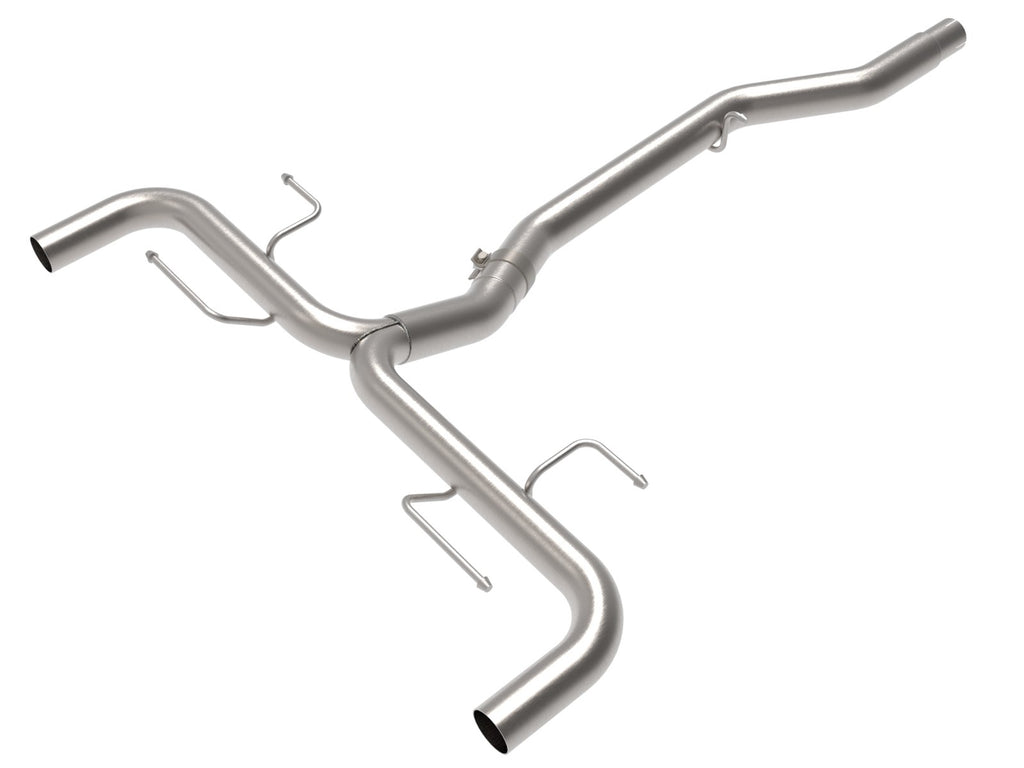 aFe Alfa Romeo Giulia L4-2.0L Mach Force-Xp 2in to 2-1/2in 304SS Axle-Back Exhaust
